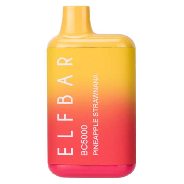 Elf Bar BC5000 Disposable 5000 Puffs 13mL 50mg | MOQ 10 Pineapple Strawnana