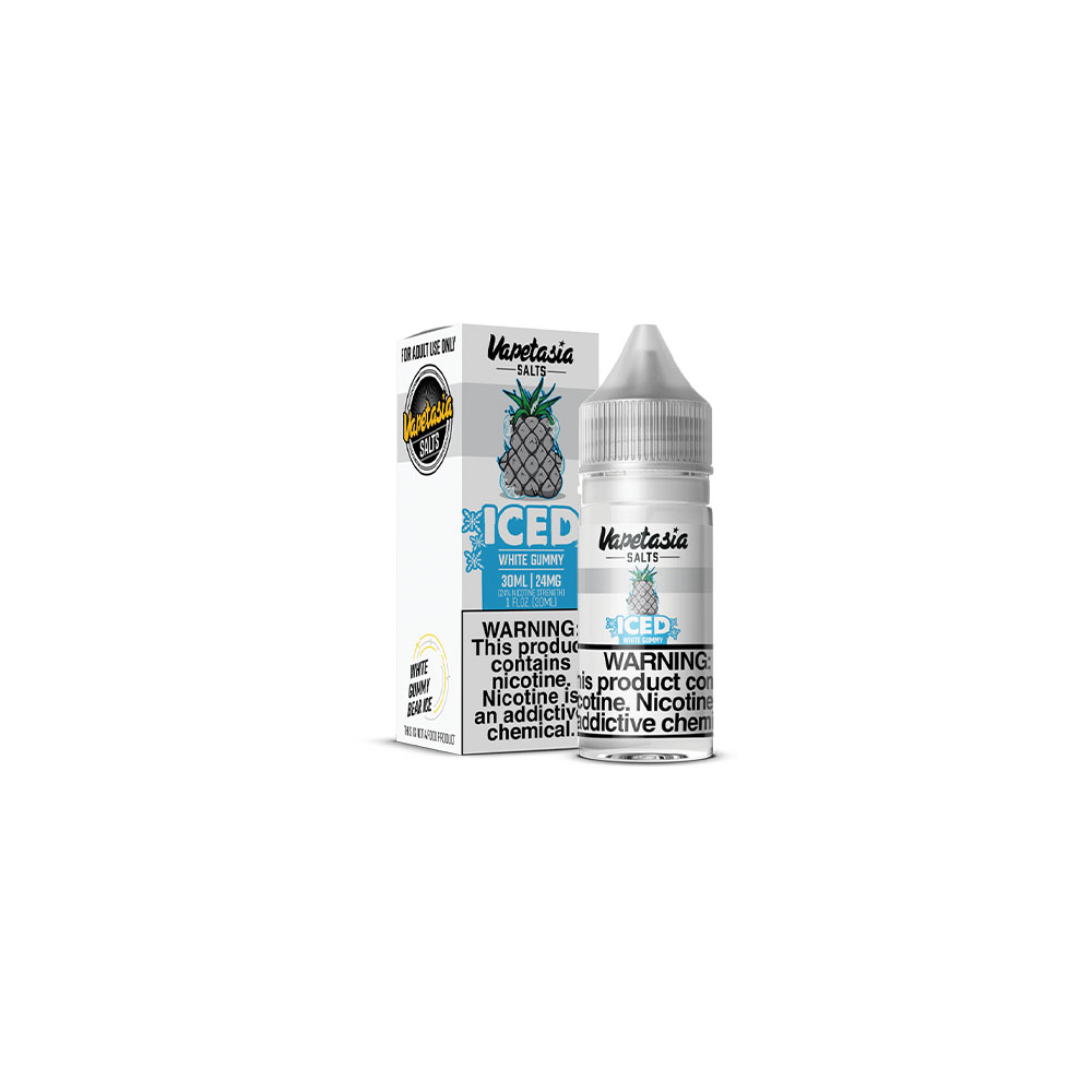 Vapetasia Salt Series E-Liquid 30mL (Salt Nic) Iced Killer Sweets White Gummy 