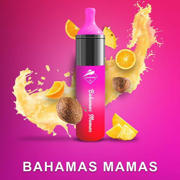 Tugpod EVO Disposable | 4500 Puffs | 10mL | 50Mg | MOQ 10 | Bahamas Mamas
