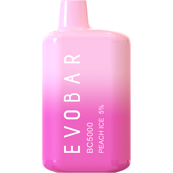 Evo Bar ET BC5000 Disposable 5000 Puffs 13mL 50mg - Peach Ice