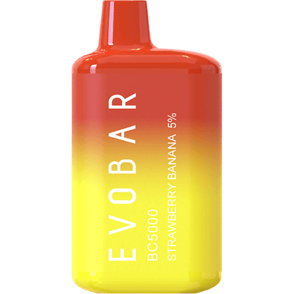 Evo Bar ET BC5000 Disposable 5000 Puffs 13mL 50mg - Strawberry Banana