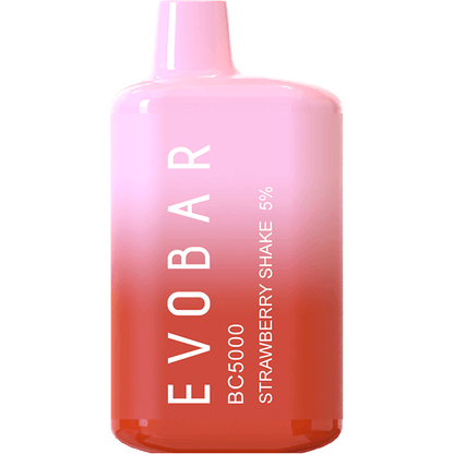 Evo Bar ET BC5000 Disposable 5000 Puffs 13mL 50mg - Strawberry Shake