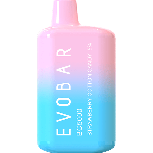 Evo Bar ET BC5000 Disposable 5000 Puffs 13mL 50mg - Strawberry Cotton Candy