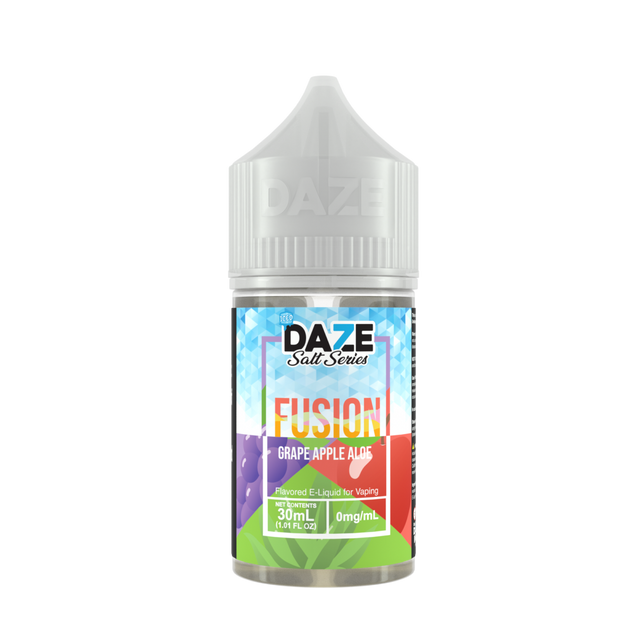 7Daze Fusion Salt Series E-Liquid 30mL (Salt Nic) Grape Apple Aloe Iced