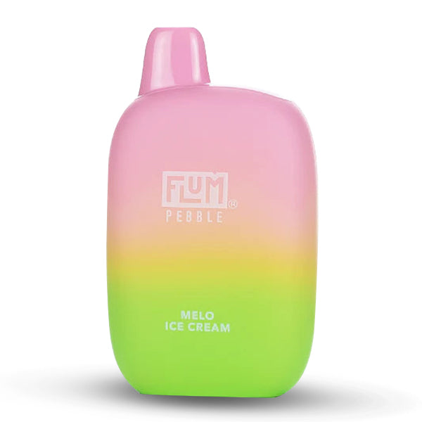 Flum Pebble Disposable | 6000 Puffs | 14mL | 50mg | MOQ 10 | Melo Ice Cream