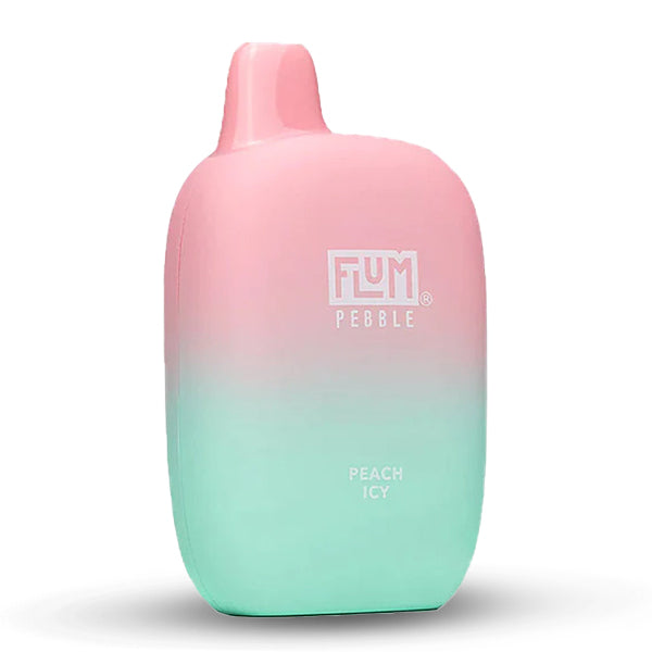 Flum Pebble Disposable 6000 Puffs 14mL 50mg | MOQ 10  Peach Icy