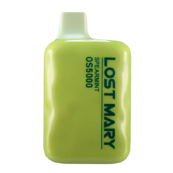 Lost Mary OS5000 Disposable 5000 Puff 10mL 00mg-50mg | MOQ 10 Spearmint