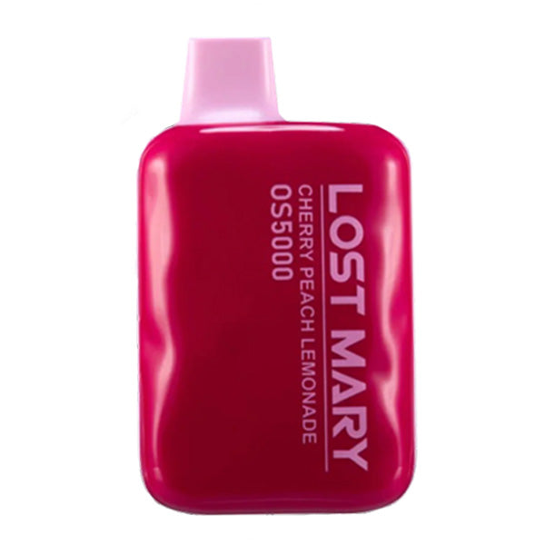 Lost Mary OS5000 Disposable 5000 Puff 10mL 40mgg | MOQ 10 | Cherry Peach Lemonade