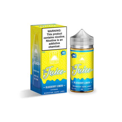 Jam Monster Series E-Liquid 100mL - Freebase - Juice - Blueberry Lemon