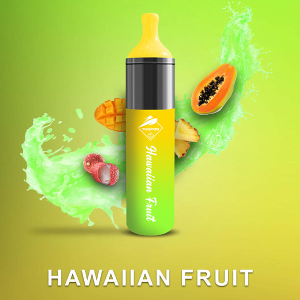 Tugpod EVO Disposable | 4500 Puffs | 10mL | 50Mg | MOQ 10 | Hawaiian Fruit
