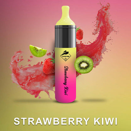 Tugpod EVO Disposable | 4500 Puffs | 10mL | 50Mg | MOQ 10 | Strawberry Kiwi