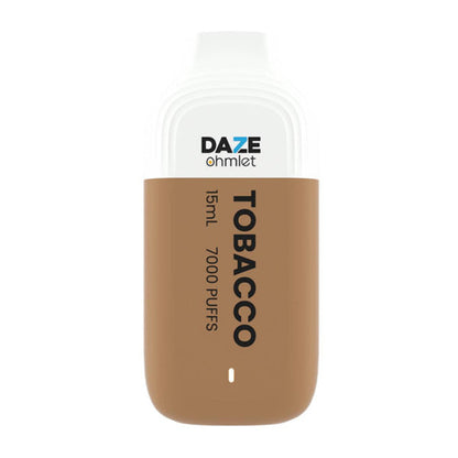 Daze OHMLET Disposable | 7000 Puffs | 15mL | 20Mg | MOQ 10 | Tobacco