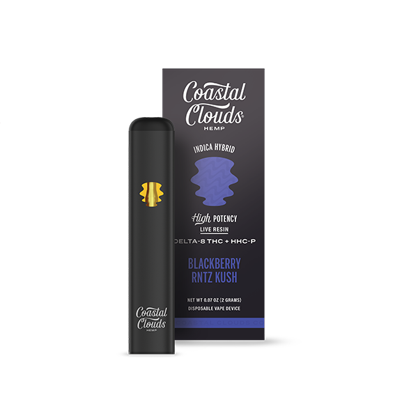 Coastal Clouds Hemp Live Resin Disposable D8 | HHC-P | 2 Grams