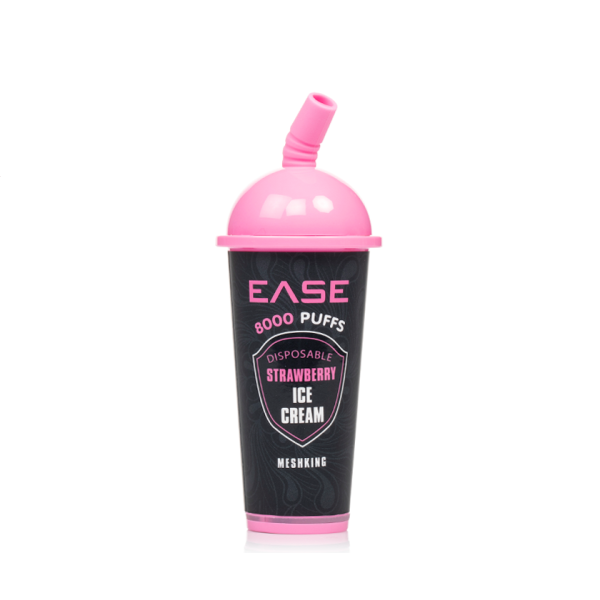 Snowwolf Ease Disposable | 8000 Puffs | 18mL | 5% |  MOQ 10 | Strawberry Ice Cream