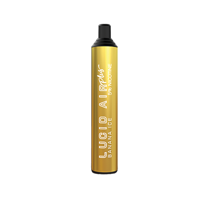 Lucid Air Plus Mesh Disposable | 5000 Puffs | 12mL | MOQ 10 | Banana Ice