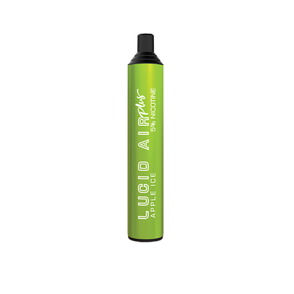 Lucid Air Plus Mesh Disposable | 5000 Puffs | 12mL | MOQ 10 | Apple Ice