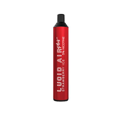 Lucid Air Plus Mesh Disposable | 5000 Puffs | 12mL | MOQ 10 | Strawberry Ice
