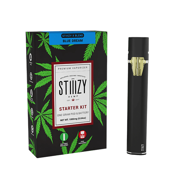 STIIIZY Original Black Battery – X BLEND | 1 Gram | Charging Cable