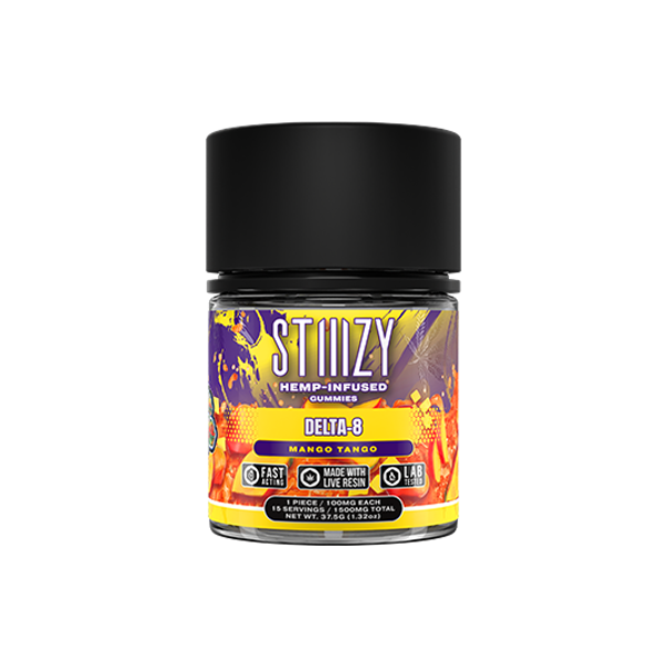 STIIIZY Gummies – DELTA 8 | 15 Pc | 1500MG