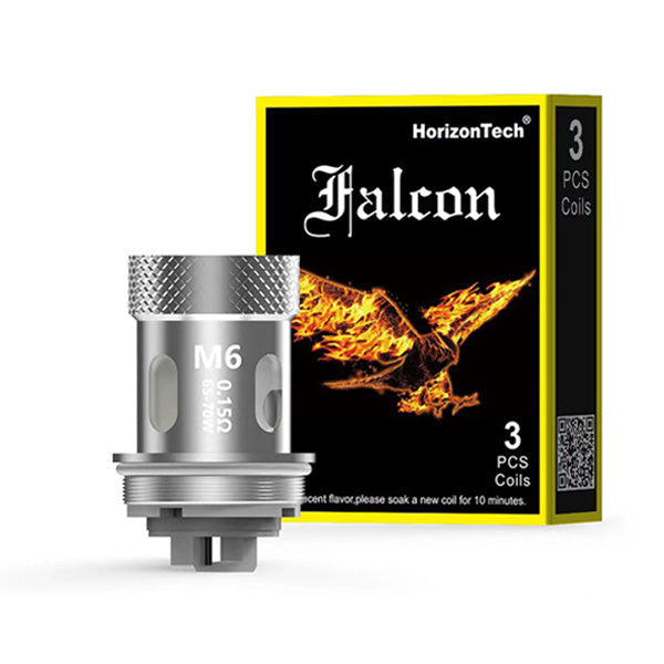 Horizon Falcon Coils M6 0.15ohm (3-Pack) with Packaging