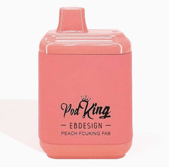 EBDESIGN Pod King XC5000 Disposable 5000 Puffs 12mL 50mg | MOQ 10 Peach Fcuking Fab