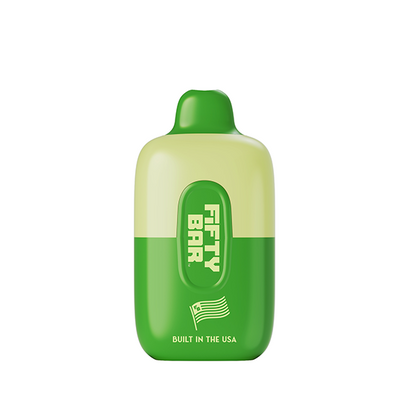 Fifty Bar Disposable | 6500 Puffs | 16mL | 50Mg | MOQ 5 | Aloe Grapple Watermelon