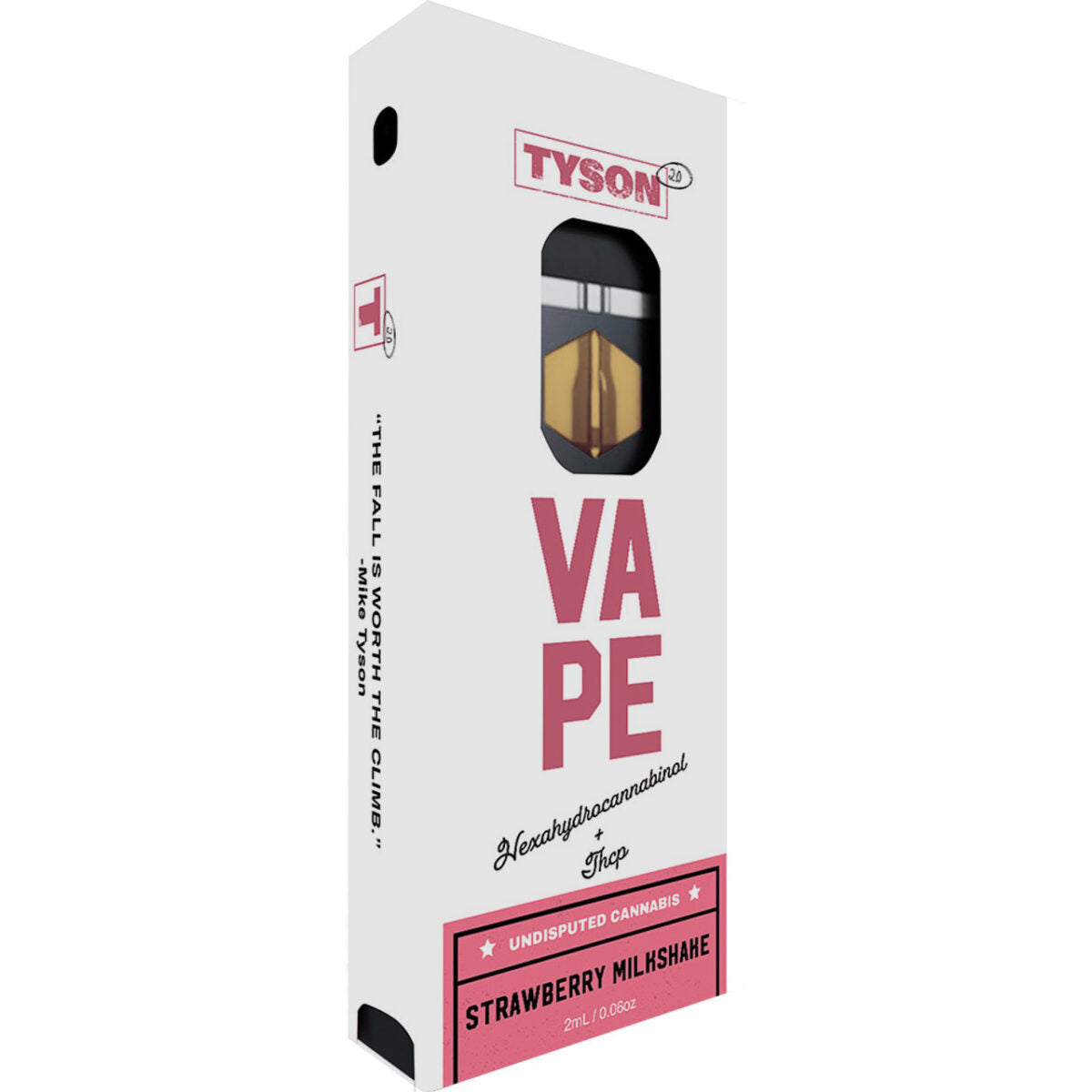 Tyson 2.0 Undisputed HHC+HHCP Preheat Disposable (2g) - Strawberry Milkshake