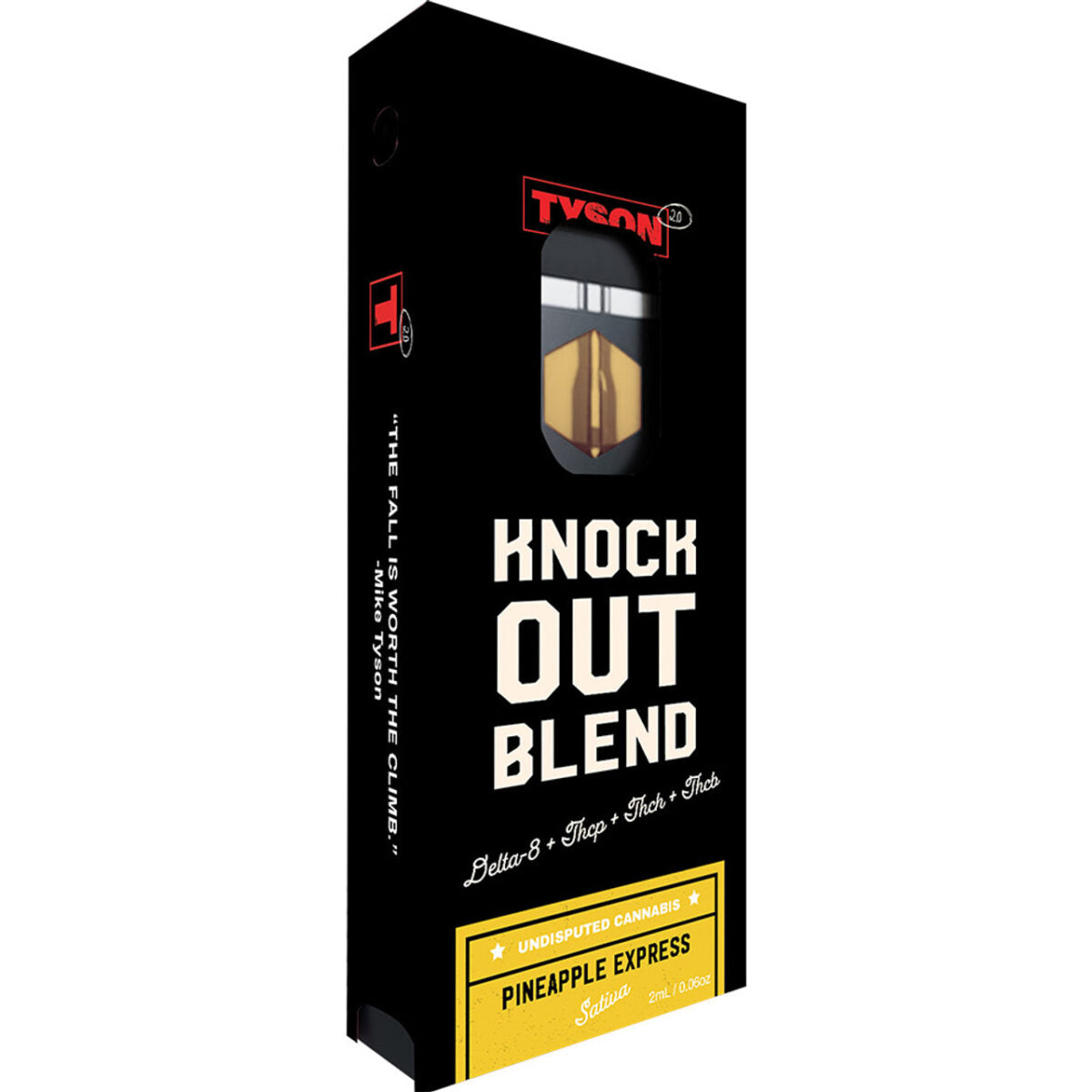 Tyson 2.0 Undisputed Knockout Blend Preheat Disposable (2g) | Pineapple Express with Packaging