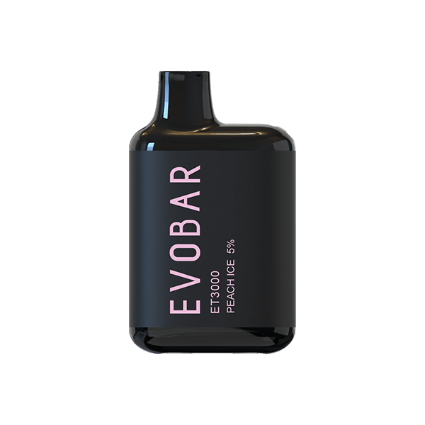 Evo Bar ET3000 Disposable 3000 Puffs 8.5mL 50mg – MOQ 10 - Peach Ice