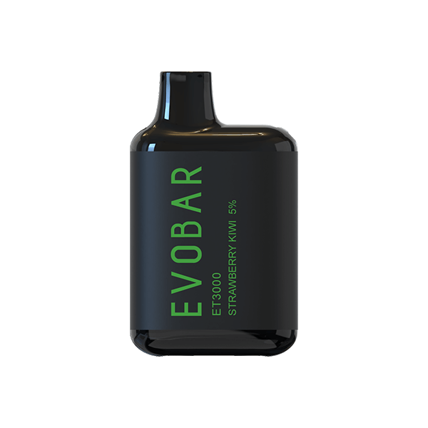 Evo Bar ET3000 Disposable 3000 Puffs 8.5mL 50mg – MOQ 10 - Strawberry Kiwi