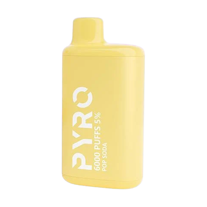 Pyro Disposable | 6000 Puffs | 13ml | 5% | 50Mg | MOQ10 | Pop Soda