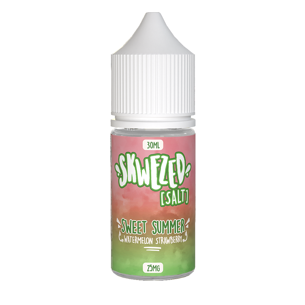 Skwezed Salt Series E-Liquid 30mL (Salt Nic)  - Sweet Summer (Watermelon Strawberry)