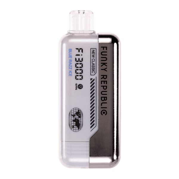 Funky Republic Fi3000 Disposable 3000 Puffs 5mL 40-50mg – MOQ 10 -Blue Razz Ice 