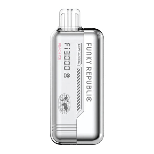 Funky Republic Fi3000 Disposable 3000 Puffs 5mL 40-50mg – MOQ 10 -Peach Ice