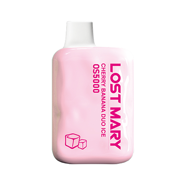 Lost Mary OS5000 Disposable 5000 Puff 10mL 40mg | MOQ 10 | Cherry Banana Duo Ice