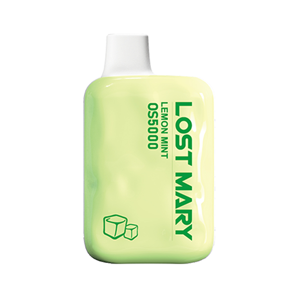 Lost Mary OS5000 Disposable 5000 Puff 10mL 00mg-50mg | MOQ 10 Lemon Mint