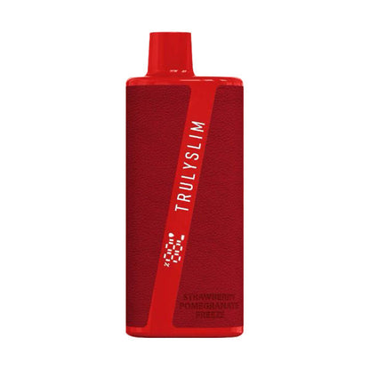 Truly Slim Disposable | 8000 Puffs | 18mL | 5% | MOQ 5 | Strawberry Pomegranate Freeze