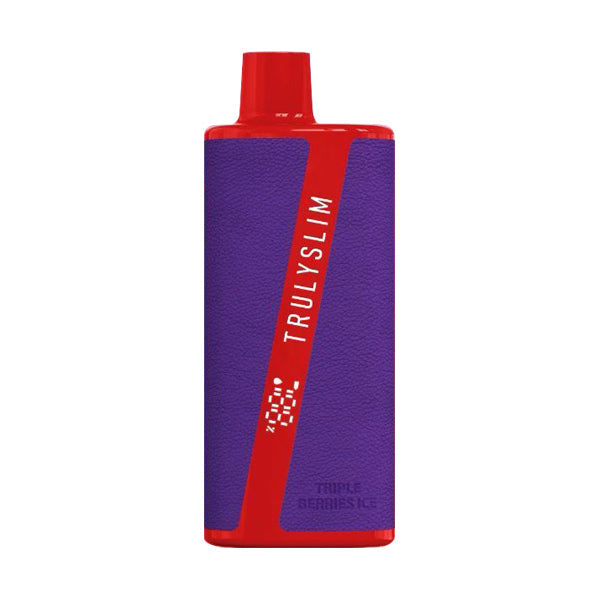 Truly Slim Disposable | 8000 Puffs | 18mL | 5% | MOQ 5 | Triple Berries Ice