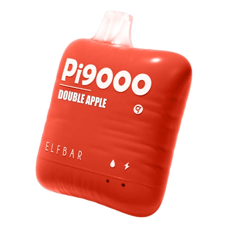 Elf Bar PI9000 Disposable 9000 Puffs 19mL 40-50mg | MOQ 10 Double Apple