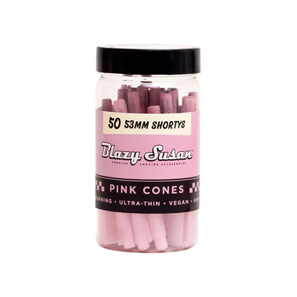 Blazy Susan Shortys 53mm Cones (50ct Jar) – Cones