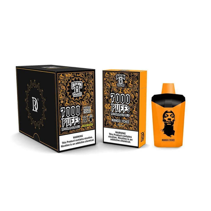 Death Row Vapes Disposable 7000 Puffs 12mL 50mg | MOQ 5 Mango Ice