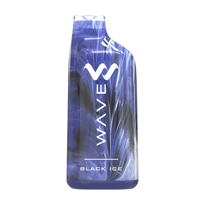 Wave Nicotine Disposable | 8000 Puff | 18mL | 50mg | MOQ 5pc | Black Ice