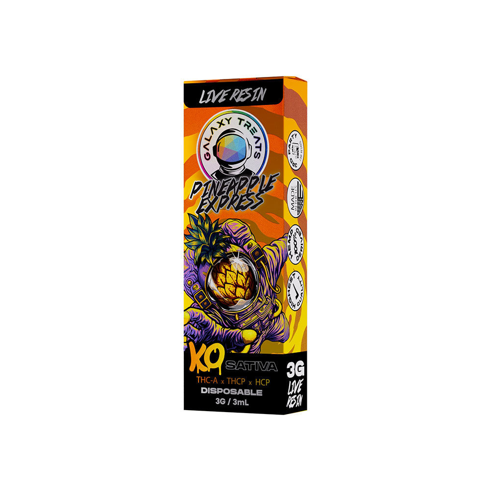 Galaxy Treats KO Live Resin THC-A + THC-P + HCP Disposable