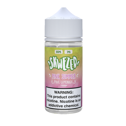 Skwezed Series E-Liquid | 100mL | 3mg | (Freebase) | Pink Summer (Pink Lemonade)