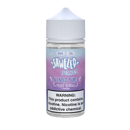 Skwezed Series E-Liquid | 100mL | 3mg | (Freebase) | Frozen Blended Burst (Mixed Berries Ice)