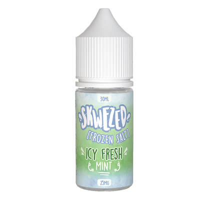 Skwezed Salt Series E-Liquid | 30mL | 25mg | Salt Nic | Frozen Icy Fresh (Mint Ice)
