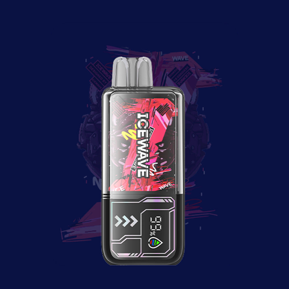 ICEWAVE Disposable X8500 Puffs | 18mL | 50mg | MOQ 5pc | Strawberry Ice Cream