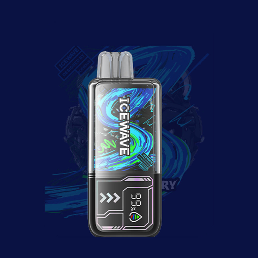 ICEWAVE Disposable X8500 Puffs | 18mL | 50mg | MOQ 5pc | Strawberry Kiwi