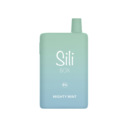 Sili Box Disposable | 6000 Puffs | 16mL | MOQ 5pc | Mighty Mint