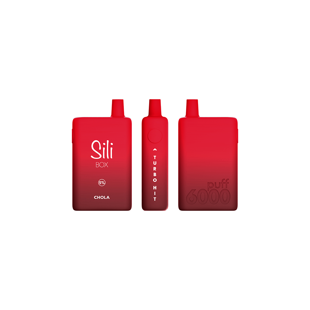 Sili Box Disposable 6000 Puffs 16mL 50mg | MOQ 5pc